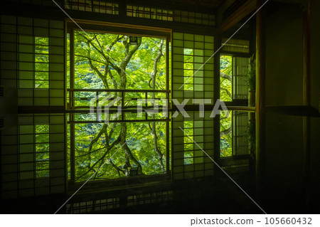 嵐山遊彩亭 茶室 美麗的倒影 新綠的季節 105660432