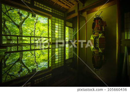嵐山遊彩亭 茶室 美麗的倒影 新綠的季節 105660436
