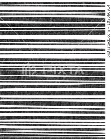 Hand drawn watercolor stripes, hand drawn monochrome border background illustration, textured striped illustration 105660914