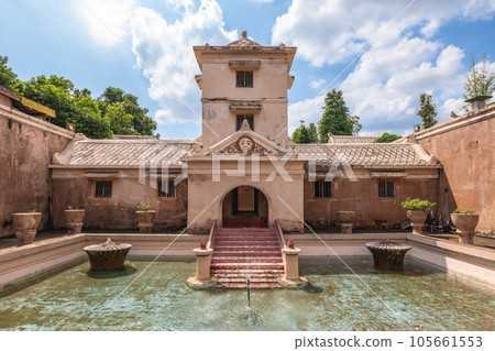 Taman Sari Water Castle, former royal garden of the Sultanate of Yogyakarta in Indonesia 105661553