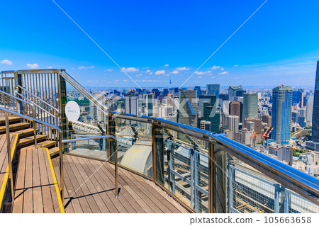 Tokyo, Minato Ward, Roppongi Hills Observation Deck, View from the Sky Deck Tokyo, Minato Ward, Roppongi Hills Observation Deck, View from the Sky Deck 105663658