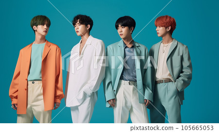 舞蹈隊、男偶像、藝人、模特、音樂家、大學生(生成AI) 舞蹈隊、男偶像、藝人、模特、音樂家、大學生(生成AI) 105665053