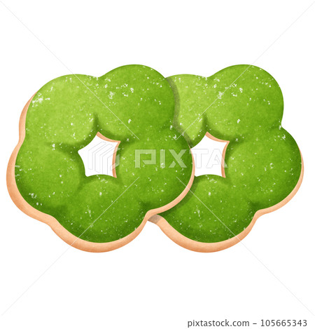 Green Tea Donuts Green Tea Donuts 105665343