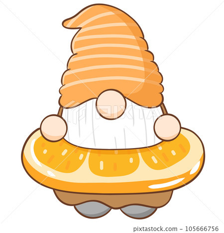 Dwarf with a fruit ring Dwarf with a fruit ring 105666756