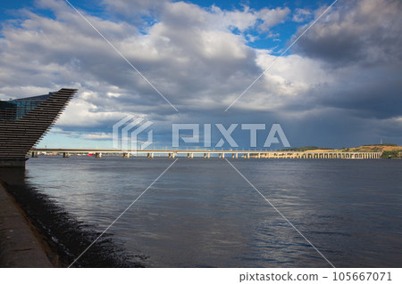 The Tay Road Bridge serving Dundee and the East Coast of Scotland 105667071