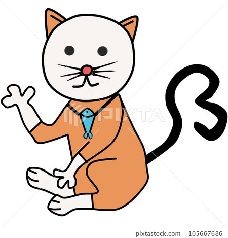 orange cat orange cat 105667686