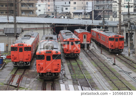 At the Goto General Rolling Stock Office Okayama Diesel Car Branch (Kita Ward, Okayama City, Okayama Prefecture) At the Goto General Rolling Stock Office Okayama Diesel Car Branch (Kita Ward, Okayama City, Okayama Prefecture) 105668330