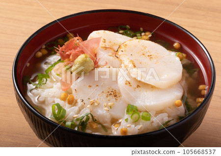 茶泡飯烤扇貝 茶泡飯烤扇貝 105668537