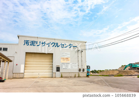 Construction sludge recycling facility (soil recycling) 105668839