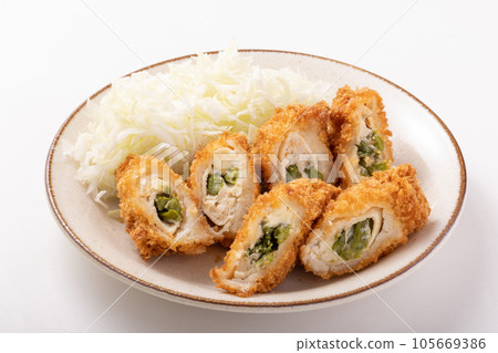 雞肉蘆筍排 雞肉蘆筍排 105669386