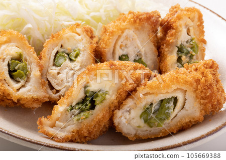 雞肉蘆筍排 105669388