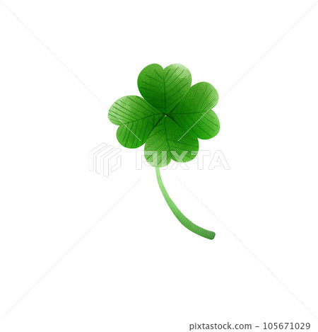 clover icon on white background clover icon on white background 105671029