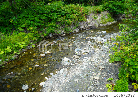 See the tributaries of the Chirotsu River (Mishimazawa/Fukushimabashi) 105672088
