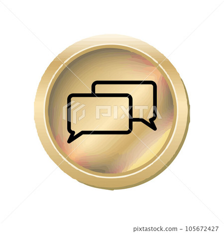 Bubble Speech icon Bubble Speech icon 105672427