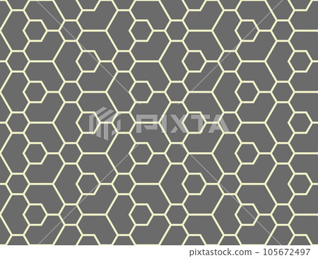 The geometric pattern with lines. Seamless vector background. Beige and gray texture. Graphic modern pattern. Simple lattice graphic design The geometric pattern with lines. Seamless vector background. Beige and gray texture. Graphic modern pattern. Simple lattice graphic design 105672497
