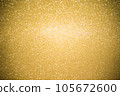 Gold glitters background. shimmering blur spot lights Bokeh Shiny gold light background. 105672600