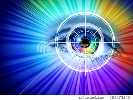 Iris Scanning 105673140