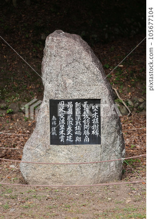 Nagashino Castle Ruins The Legend of Sunemon Torii 105677104