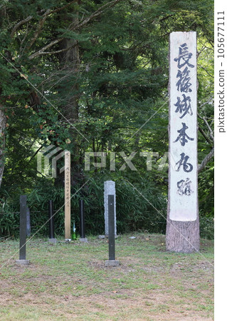 Nagashino Castle Ruins The Legend of Sunemon Torii 105677111