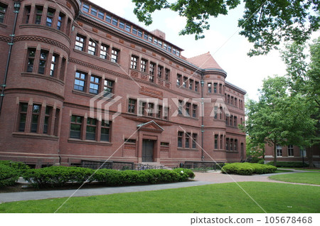 harvard university retro campus scenery harvard university retro campus scenery 105678468