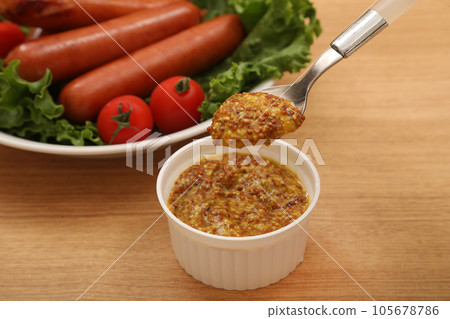 穀物芥末 105678786