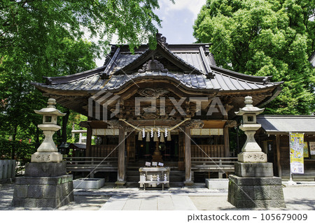 Tokyo's Tanashi Shrine Worship Hall, Goryujin's Power Spot Tokyo's Tanashi Shrine Worship Hall, Goryujin's Power Spot 105679009
