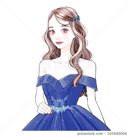 September Dress (Sapphire) 105680008