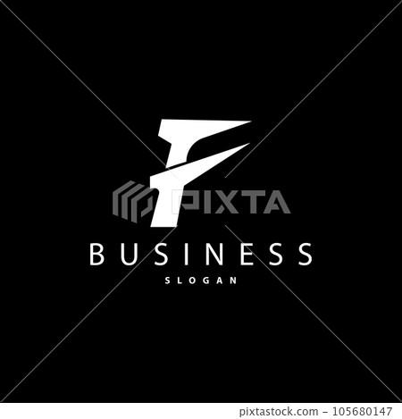 Initial Letter F Minimalist Logo, Simple Luxury Logotype Vector, Corporate Identity Emblem Symbol Design Brand, Company, Business Initial Letter F Minimalist Logo, Simple Luxury Logotype Vector, Corporate Identity Emblem Symbol Design Brand, Company, Business 105680147