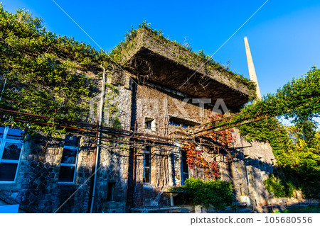 Hario Transmitting Station Telegraph Office Dusk [Sasebo City, Nagasaki Prefecture] 105680556