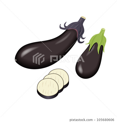 食品、蔬菜、茄子 食品、蔬菜、茄子 105680606