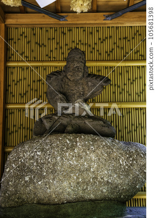 Tanashi Shrine, Tokyo, Masashige Kusunoki Statue, Power Spot of Five Dragon Gods 105681398