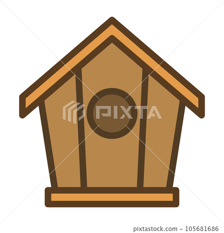 Aviary icon simple Aviary icon simple 105681686