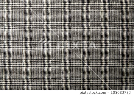 Glen check fabric background texture 105683783