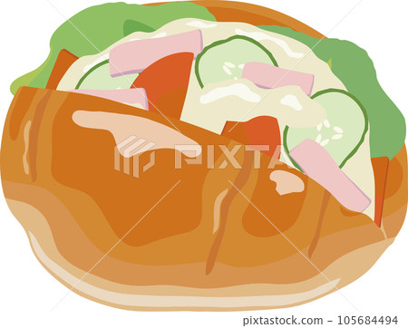 配菜捲土豆沙拉 105684494