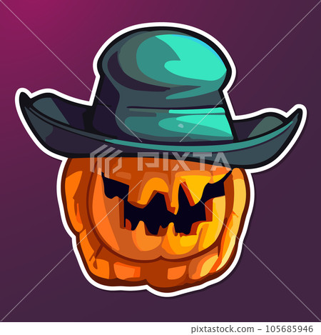 Halloween pumpkin illustration Halloween pumpkin illustration 105685946
