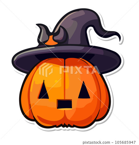 Halloween pumpkin illustration Halloween pumpkin illustration 105685947