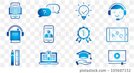 educate, schooling, icon 105687152
