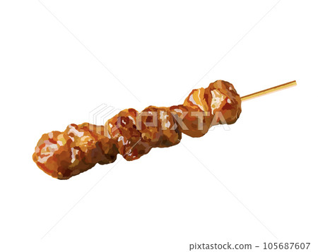 1 stick of yakitori (sauce) 1 stick of yakitori (sauce) 105687607