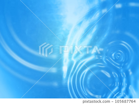 抽象藍色波紋圖背景 105687764
