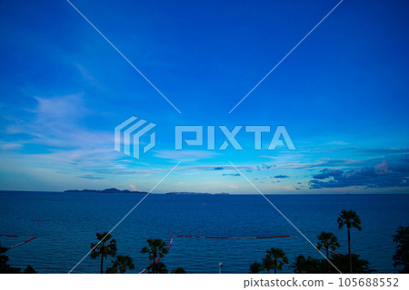 熱帶國家晚上風景 105688552