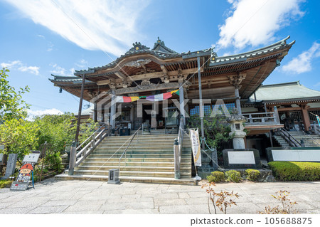 [Number 19 Fudasho] Tatsueji Main Hall [Shikoku 88 temples] 105688875