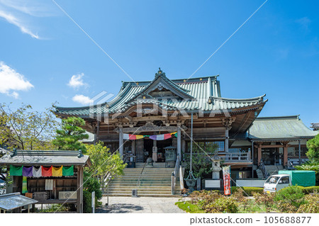 [Number 19 Fudasho] Tatsueji Main Hall [Shikoku 88 temples] 105688877