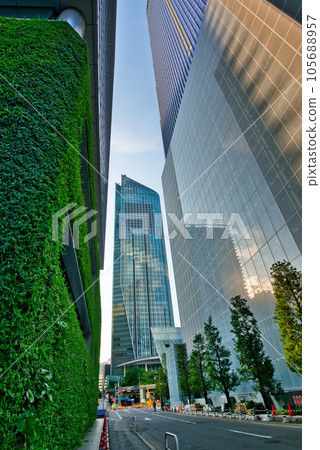 虎之門之丘森大廈、東京再開發綜合體等摩天大樓的風景 105688957