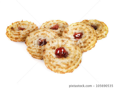 biscuit with marmalade biscuit with marmalade 105690535