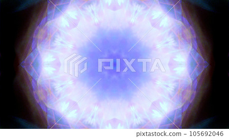 萬花筒般的幾何圖案_背材 105692046