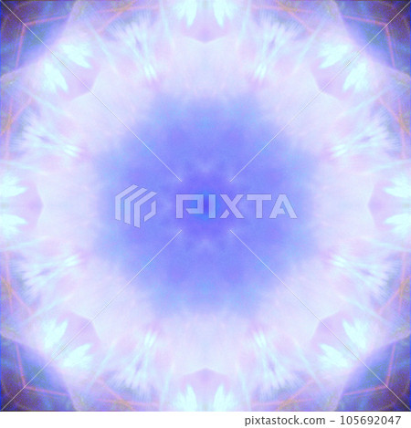 萬花筒般的幾何圖案_背材 105692047