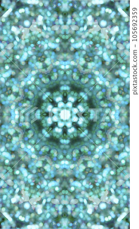 萬花筒般的幾何圖案_背材 105692359