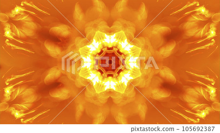 Geometric pattern like a kaleidoscope _ back material Geometric pattern like a kaleidoscope _ back material 105692387