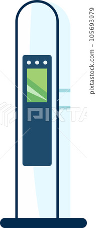 Charge Satation for Electric Car Vehicle. Charge Satation for Electric Car Vehicle. 105693979