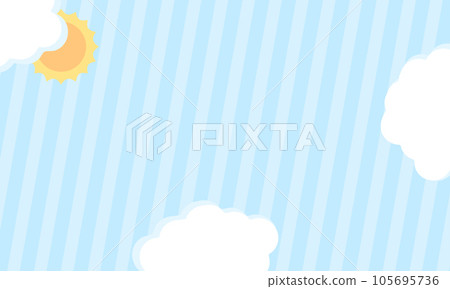 refreshing summer sky and clouds 105695736